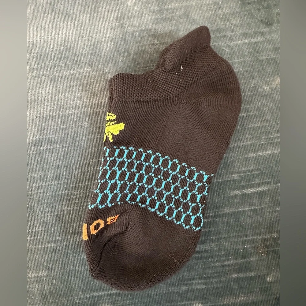 Bombas Kids Black Ankle Socks – 3-Pack (Loose) 🧦
